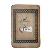 Snowman met Bath Mat (Voorkant Verticaal)