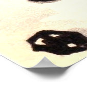 Snowman met Bird Poster (Hoek)