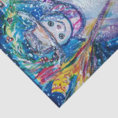 SNOWMAN MET CHRISTMAS TREE EN TOYS TISSUEPAPIER (Detail)