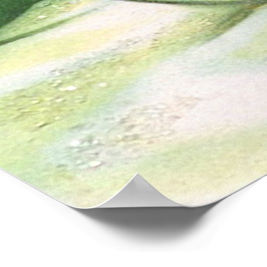 Snowman met Dog Poster (Hoek)