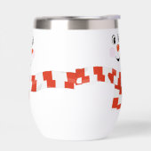 Snowman met een gelukkig gezicht (Links)