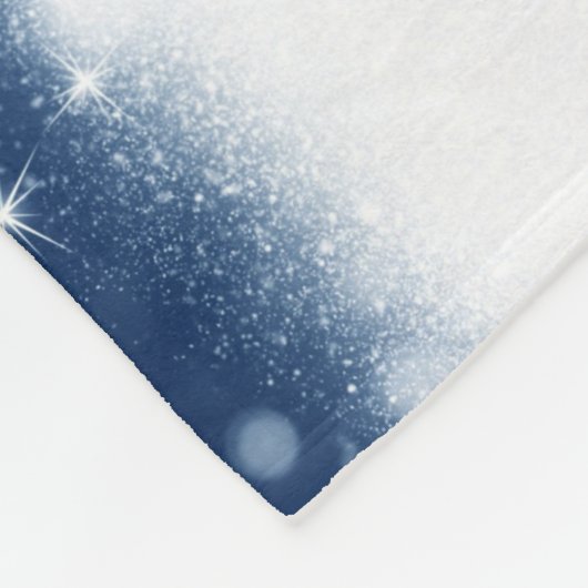 Snowman met een groene sjaal fleece deken (Hoek)