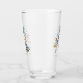 Snowman met feestelijke kerstvakantie glas (Rechts)