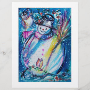 SNOWMAN MET OWL FLYER