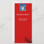 SNOWMAN MET OWL, kerstfeest Kaart (Achterkant)