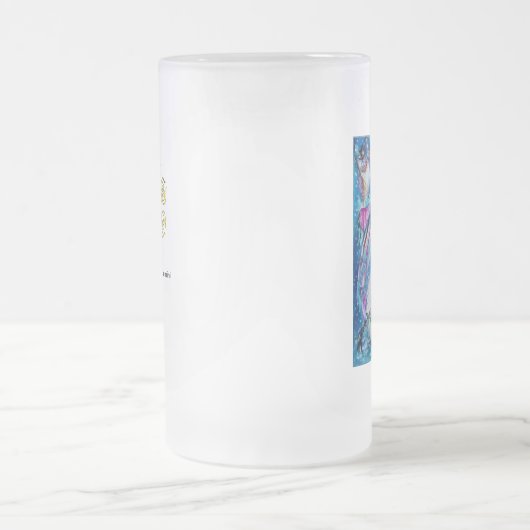 SNOWMAN MET OWL MATGLAS BIERPUL (Center)