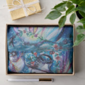 SNOWMAN MET OWL,Winterseizoen,Kerstmis Tissuepapier (Geschenk)