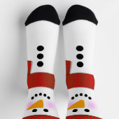 Snowman met Rode Kerstmis Sokken (Top)