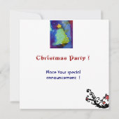 SNOWMAN MET TOYS, kerstfeest Kaart (Achterkant)