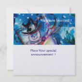 SNOWMAN MET TOYS, kerstfeestdag Kaart (Achterkant)