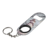 Snowman Mini Flessenopener (Voorkant Gekanteld)
