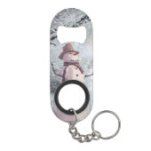 Snowman Mini Flessenopener (Achterkant)