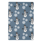 Snowman Mini Klembord (Achterkant)