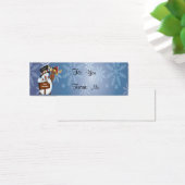 Snowman Mini Visitekaartjes (Bureau)