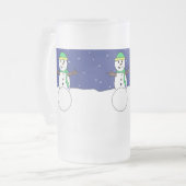 Snowman mok (Voorkant links)