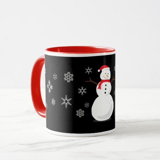 Snowman Mok (Voorkant links)