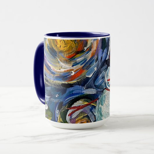 Snowman Mok (Voorkant links)