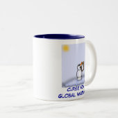 Snowman-Mok Tweekleurige Koffiemok (Voorkant rechts)