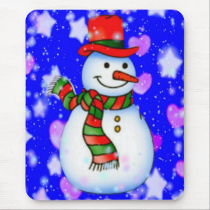 Snowman Mousepad Muismat
