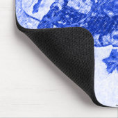 Snowman Mousepad Muismat (Hoek)