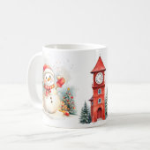 Snowman  Mug Koffiemok (Voorkant links)