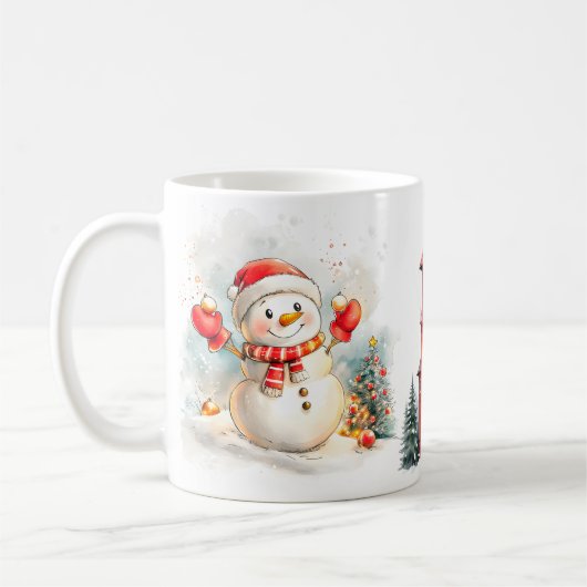 Snowman  Mug Koffiemok (Links)