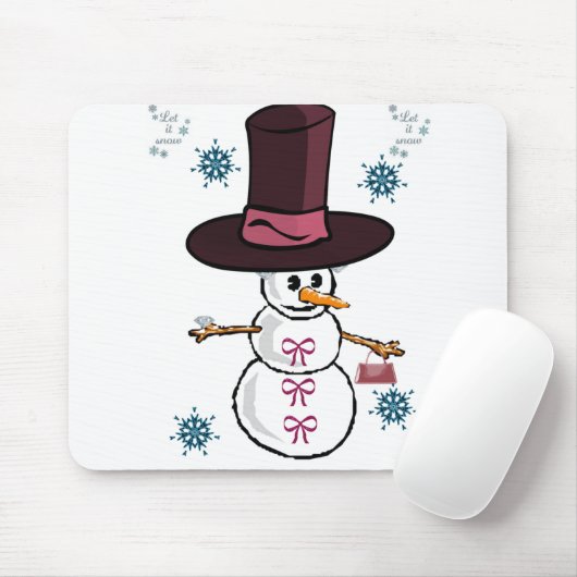 Snowman Muismat (Met muis)
