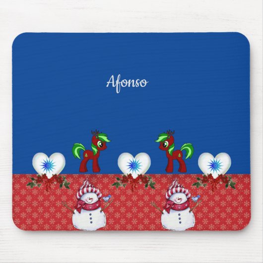 Snowman Muismat (Voorkant)