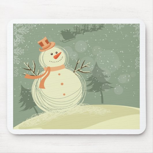 Snowman Muismat (Voorkant)