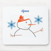 Snowman Muismat (Voorkant)