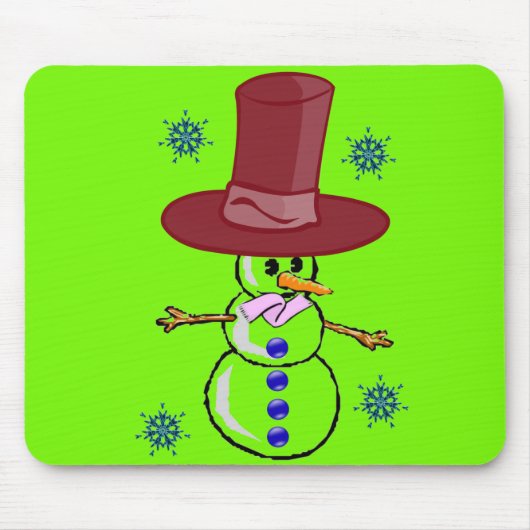 Snowman Muismat (Voorkant)