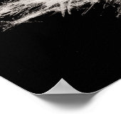 Snowman muur kunst poster (Hoek)