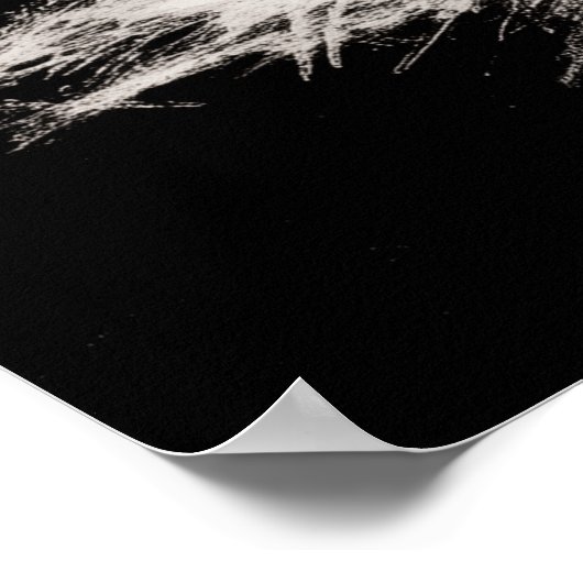 Snowman muur kunst poster (Hoek)