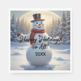Snowman Napkins HAMbyWG Servet
