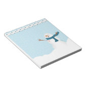 Snowman Notitieblok (Schuin)