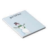 Snowman Notitieblok (Schuin)