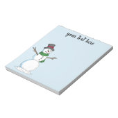 Snowman Notitieblok (Linkerzijde)