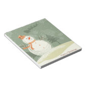 Snowman Notitieblok (Schuin)