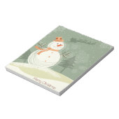 Snowman Notitieblok (Linkerzijde)