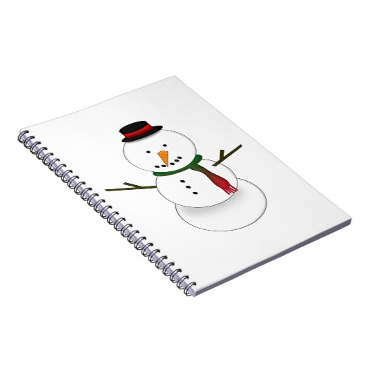 Snowman Notitieboek (Rechterzijde)