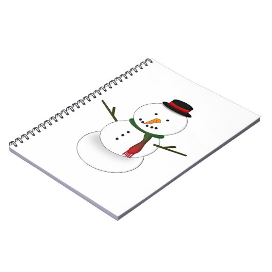 Snowman Notitieboek (Linkerzijde)
