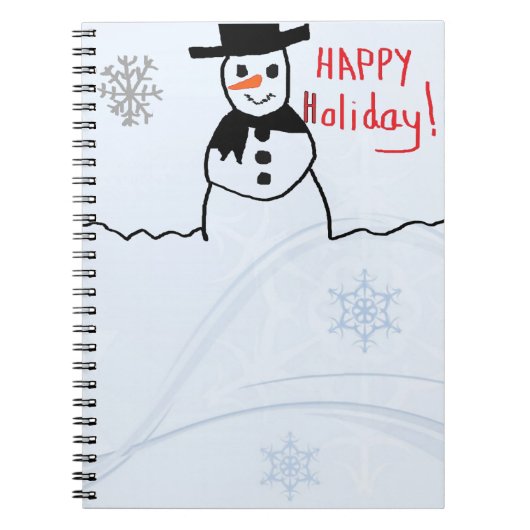 Snowman Notitieboek (Voorkant)