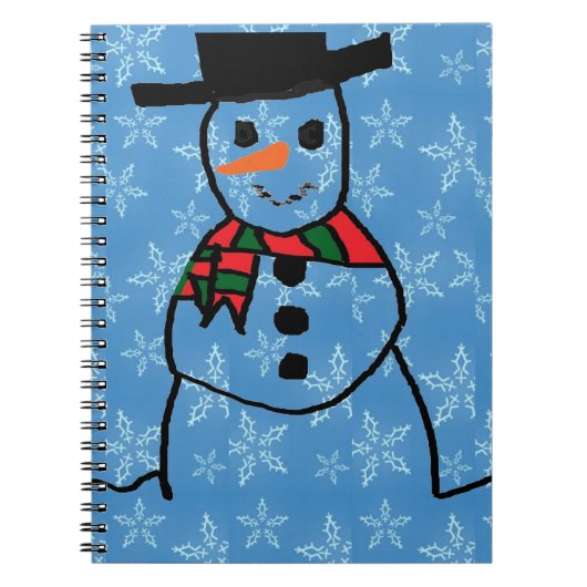 Snowman Notitieboek (Voorkant)