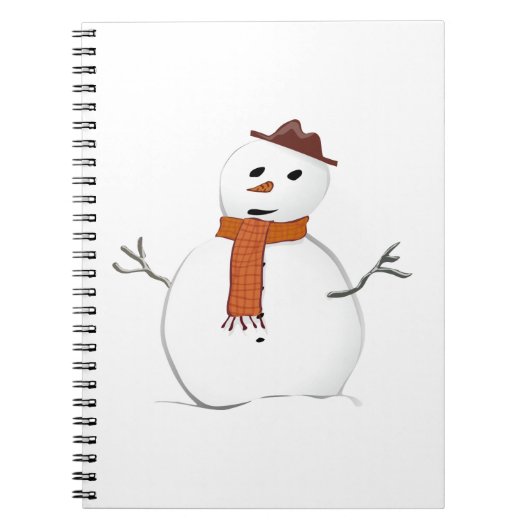 Snowman Notitieboek (Voorkant)