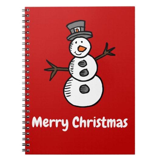 Snowman Notitieboek (Voorkant)