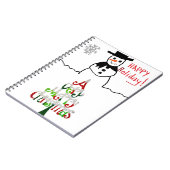Snowman Notitieboek (Linkerzijde)