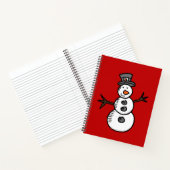 Snowman Notitieboek (Binnen)