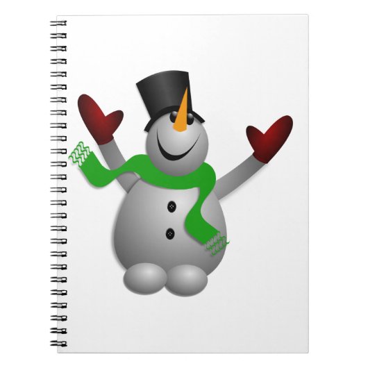 Snowman Notitieboek (Voorkant)