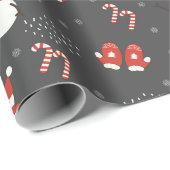 Snowman-omslagpapier voor kerstmis cadeaupapier (Rol Hoek)