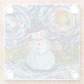 Snowman Onderzetter (Achterkant)